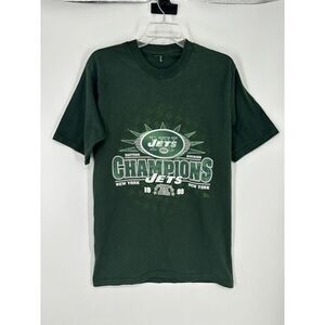 Vintage 90s New York Jets Pro Player 1998 Eastern Division Champions Size Medium